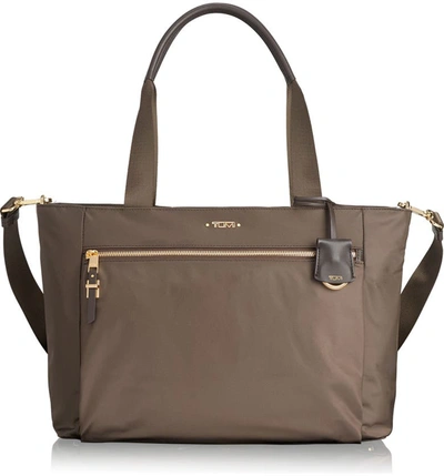 Tumi Voyageur Mauren Nylon Tote - Brown In Mink