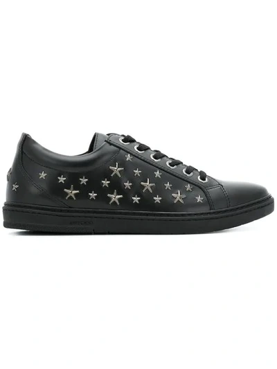 Jimmy Choo Cashos Sneakers In Black