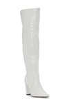 Vince Camuto Minnada Over The Knee Boot In Coconut Crea