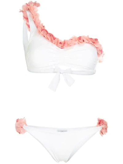 La Reveche Adele Bikini In White