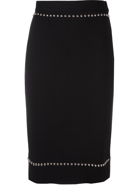 Givenchy Studded Pencil Skirt | ModeSens