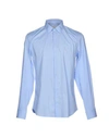 Manuel Ritz Shirts In Sky Blue