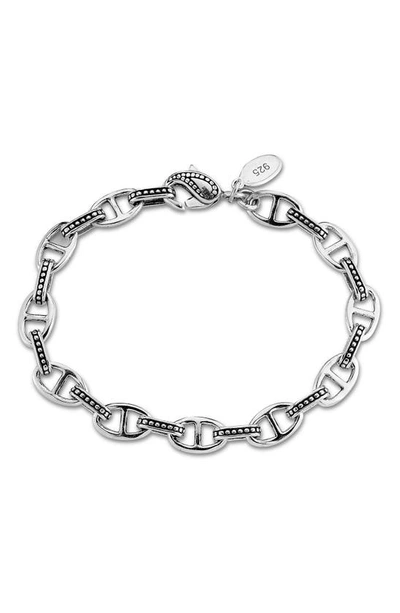 Samuel B. Sterling Silver Mariner Link Bracelet In Metallic