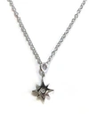 Liza Schwartz Starlight Pendant Necklace In Silver