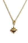 Liza Schwartz Starlight Pendant Necklace In Gold