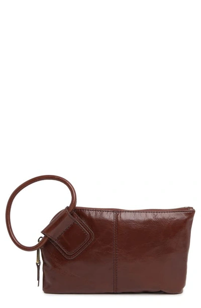 Hobo Sable Clutch In Chocolate
