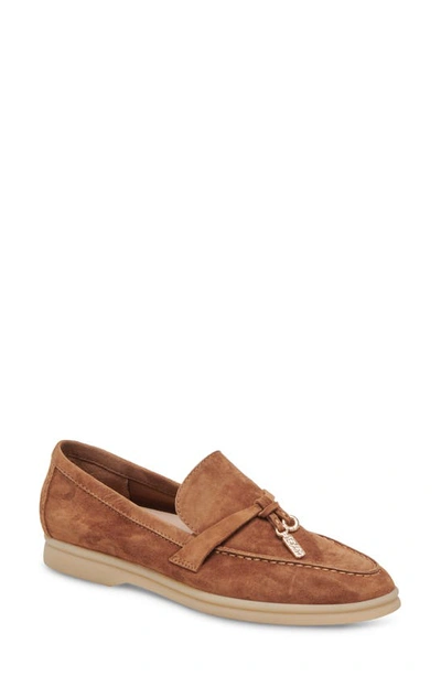 Dolce Vita Lonzo Loafer In Brown Suede