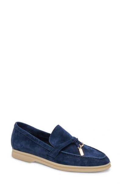 Dolce Vita Lonzo Loafer In Navy Suede