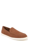 Vince Sonoma Loafer In Coriander Brown Suede