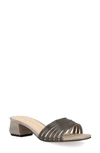 Pelle Moda Imery Sandal In Pewter