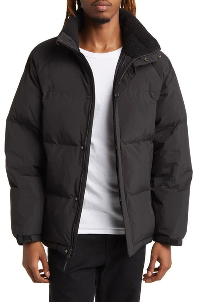 Saturdays Surf Nyc Enomoto Water Resistant Puffer Jacket In Black