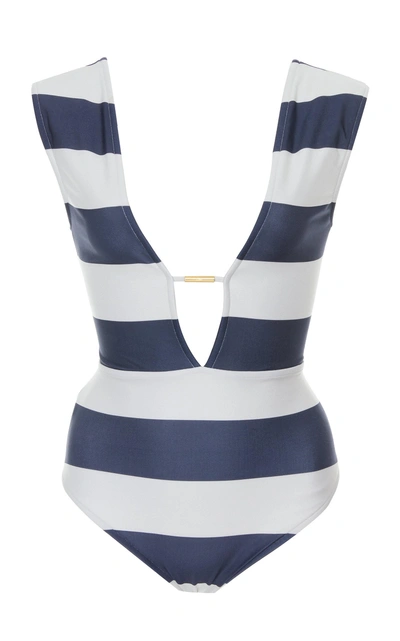 Salinas Sailor One-piece Swimsuit In Stripe
