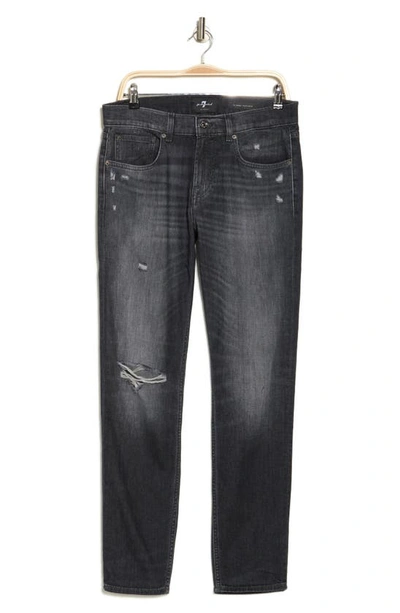 7 For All Mankind Slimmy Tapered Jeans In Idro Dstry