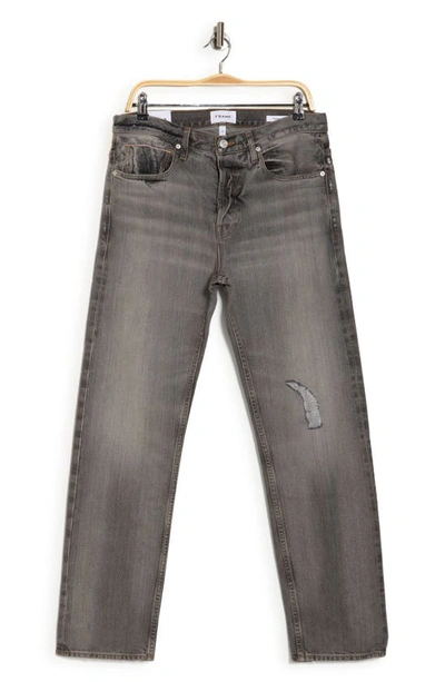 Frame The Straight Jeans In Volcano Rips
