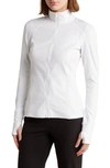 Gottex Flex Full Zip Jacket In White