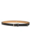 Kate Spade Spade Belt In Black