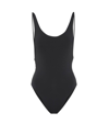 Haight Thin Strap One Piece Suit In Black