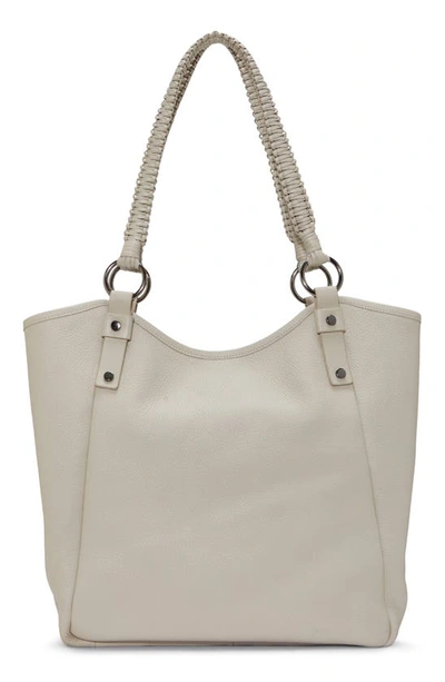 Vince Camuto Baile Leather Tote In Chalk