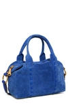 Aimee Kestenberg Mini Hudson Leather Satchel In Galactic Blue