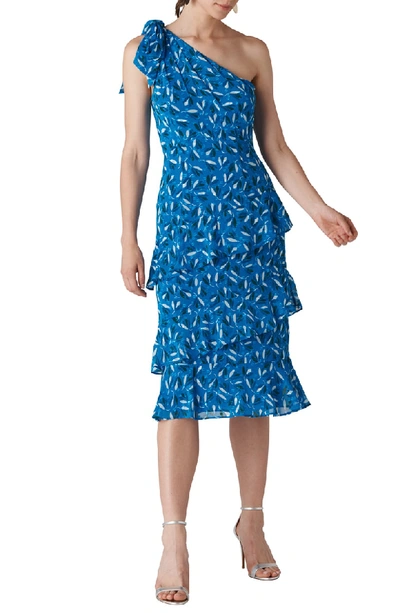 Almond print dobby clearance dress