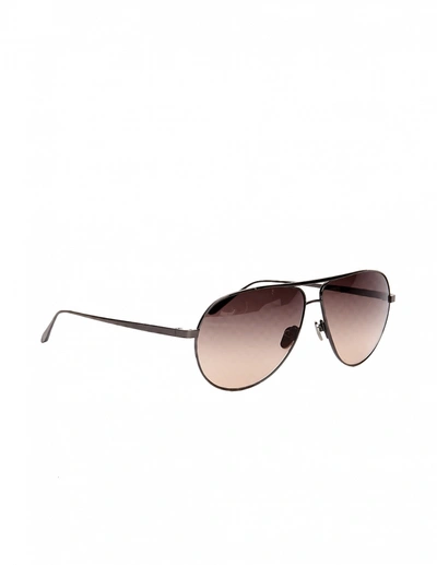 Linda Farrow Luxe Sunglasses In Brown
