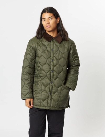 Barbour Lofty Quilt Jacket In Green