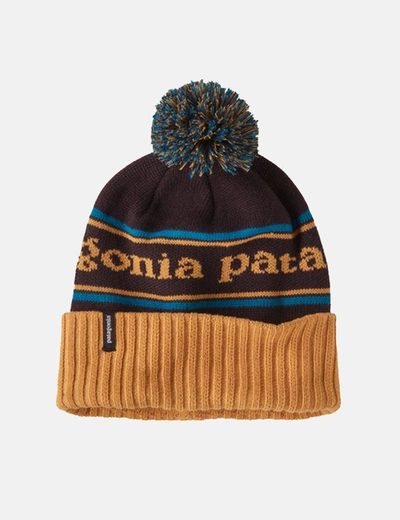 Patagonia Powder Town Beanie Hat In Orange