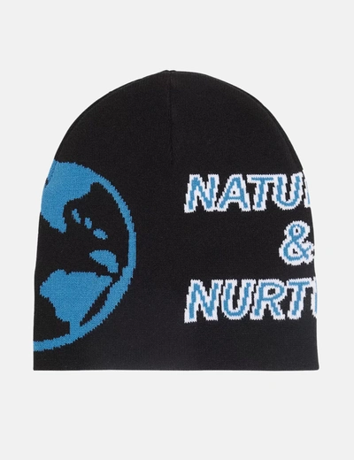 Obey Nature And Nuture Beanie Hat In Black