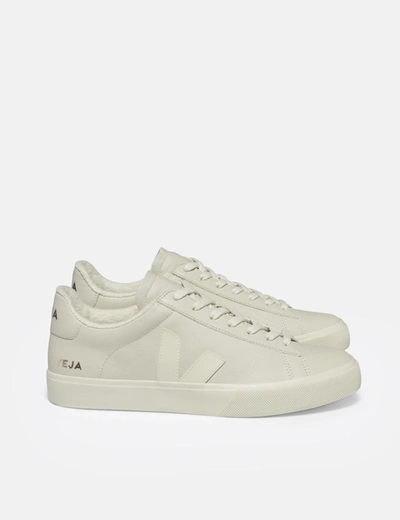 Veja Campo Trainers (cf Leather) In White