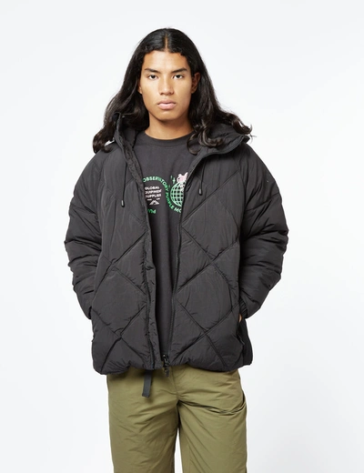 Purple Mountain Observatory High Neck Fjord Puffa In Black