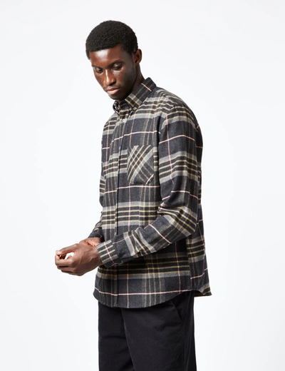 Portuguese Flannel Arquive 72 Shirt In Grey