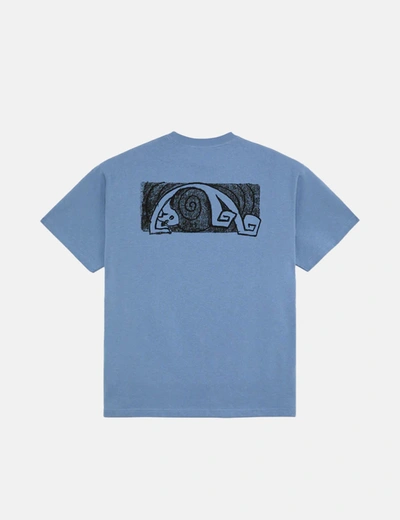 Polar Skate Co . Yoga Trippin' T-shirt In Blue
