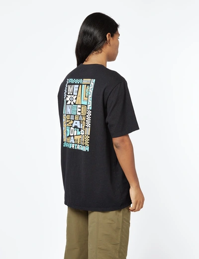 Patagonia We All Need Pocket Responsibili-tee T-shirt In Black