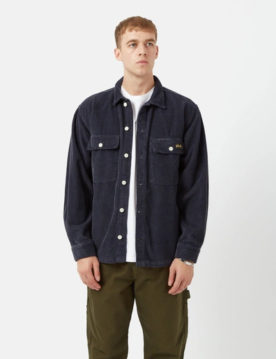 Stan Ray Cpo Shirt (cord) In Blue