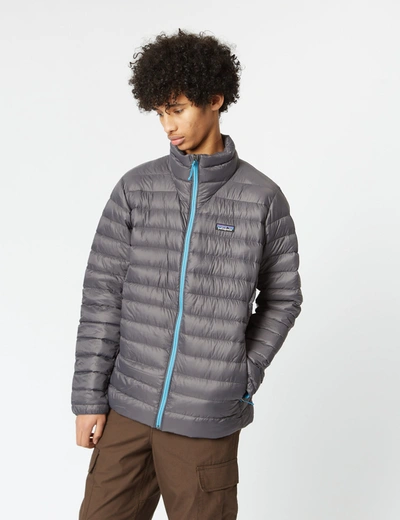 Patagonia Down Sweater Jacket In Grey