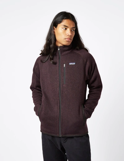 Patagonia Better Sweater Jacket In Purple