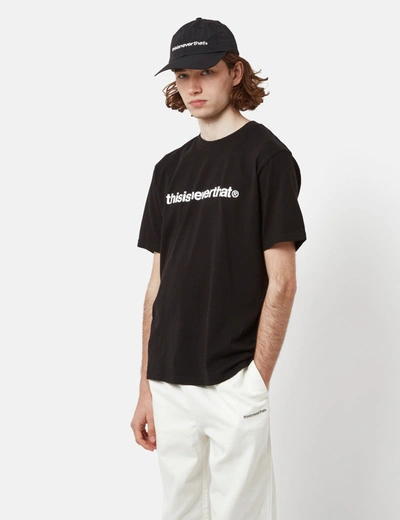 Thisisneverthat T-logo T-shirt In Black