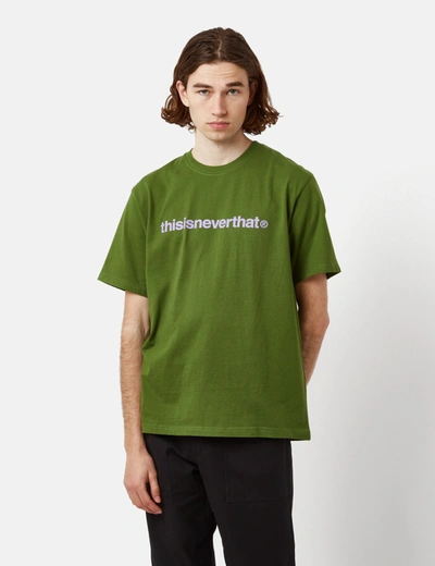 Thisisneverthat T-logo T-shirt In Green