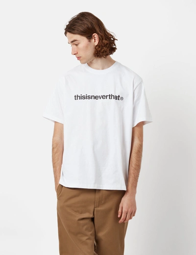 Thisisneverthat T-logo T-shirt In White