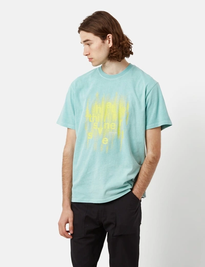 Thisisneverthat Brush Painted T-shirt In Green