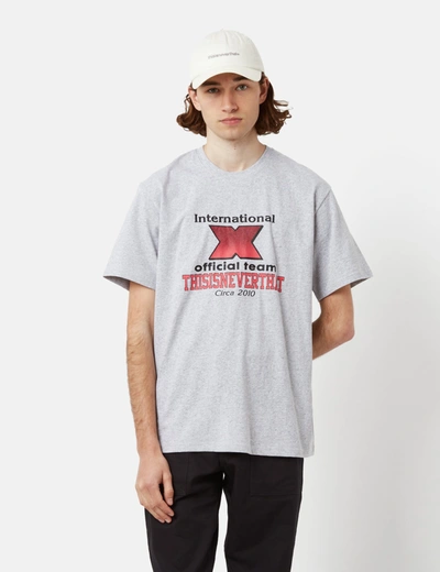 Thisisneverthat X-intl. T-shirt In Grey