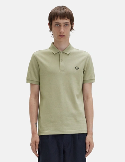 Fred Perry Plain  Shirt In Green
