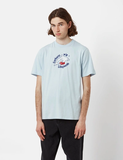 Carhartt -wip Lifeguards T-shirt (organic) In Blue