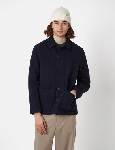 Bhode Chore Jacket (wool) In Blue