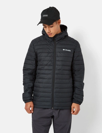 Columbia Silver Falls Hooded Jacket In Black