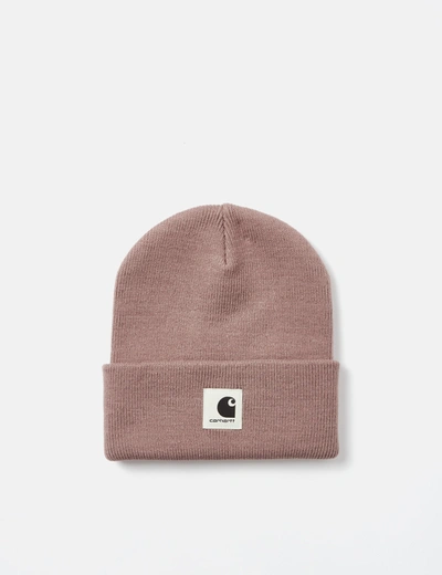 Carhartt -wip Ashley Beanie Hat In Red