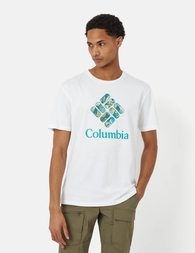 Columbia Rapid Ridge Graphic T-shirt In White