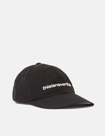 Thisisneverthat Sp-logo Cap (nylon) In Black