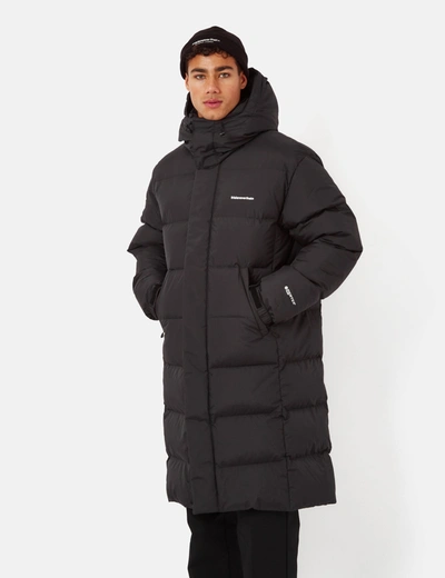 Thisisneverthat Pertex T Long Down Parka In Black