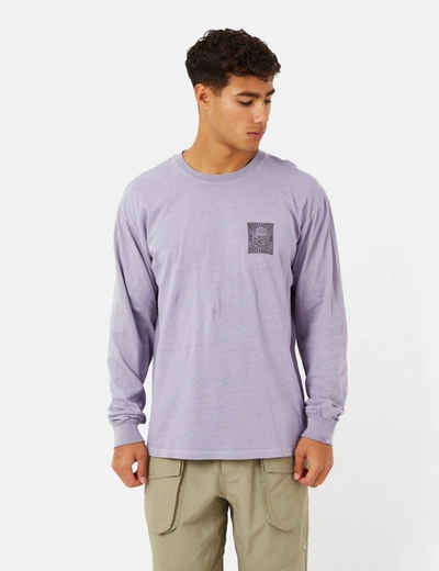 Thisisneverthat Stamp Long Sleeve T-shirt In Purple